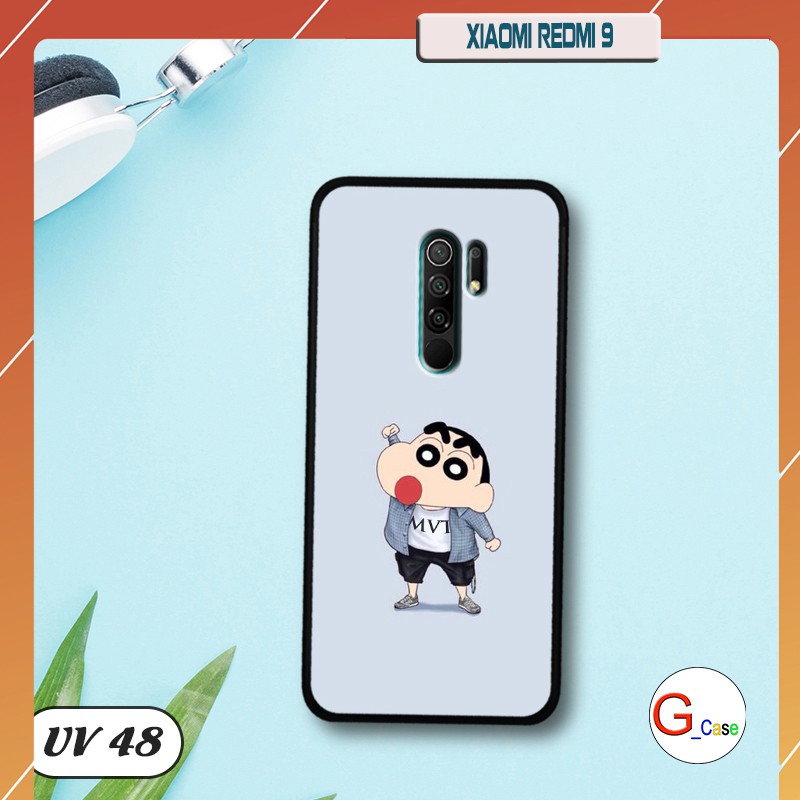 Ốp điện thoại Xiaomi Redmi 9 - lưng nhám viền dẻo