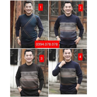 [ Hàng mới về 20/1] - Áo len trung niên cho bố ( hàng Quảng Châu)