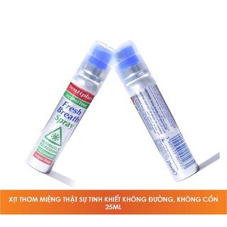 Xịt thơm miệng Dentiplus không cồn 25ml