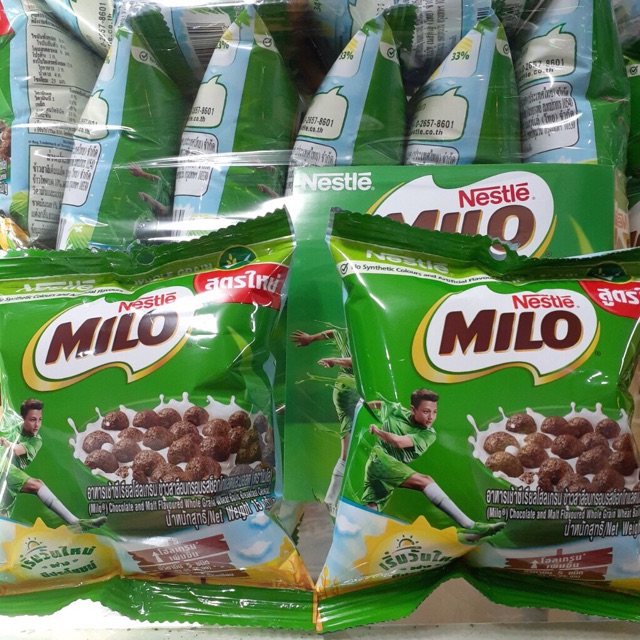 NGŨ CỐC/SNACK MILO NESTLE LỐC 12 gói