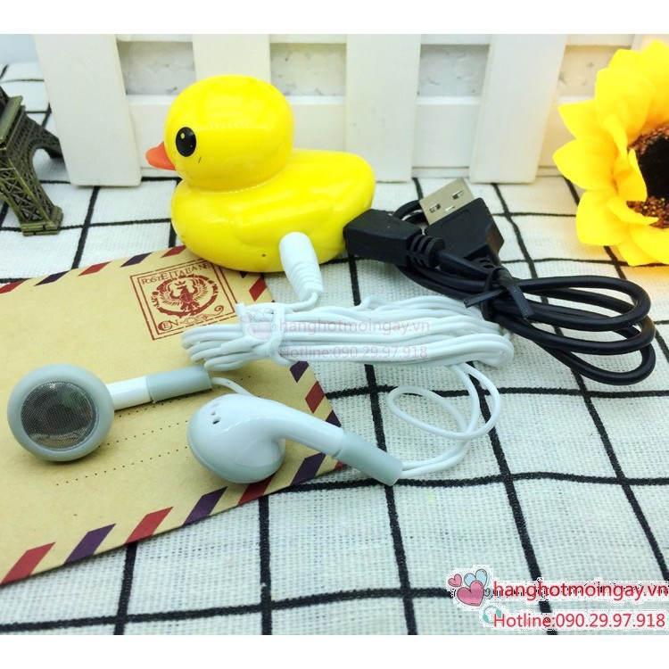 Máy nghe nhạc MP3 chất lượng cao Cawono H03 hình con Vịt