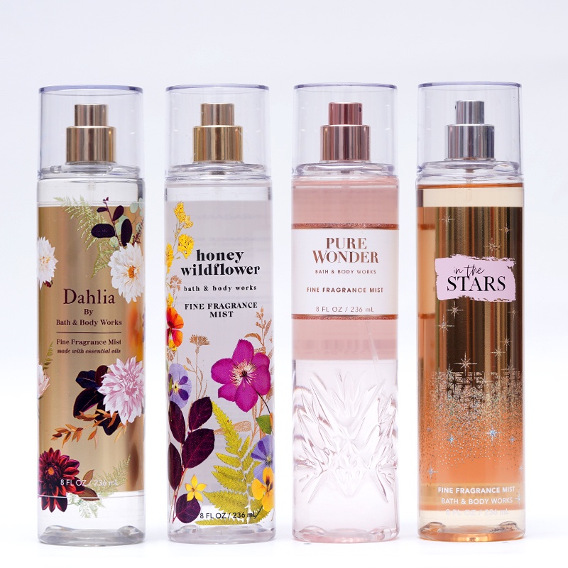 Xịt thơm toàn thân, BODY MIST BATH & BODY WORKS chuyên mùi ngọt