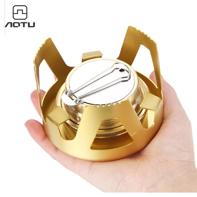 Bếp Cồn Mini Di Động Sáng Tạo Tiện Dụng Cho Hoạt Động Ngoài Trời