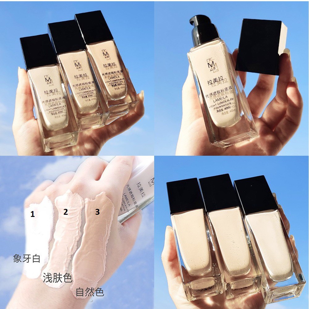 Kem nền che khuyết Lameila Light Concealer Foundation