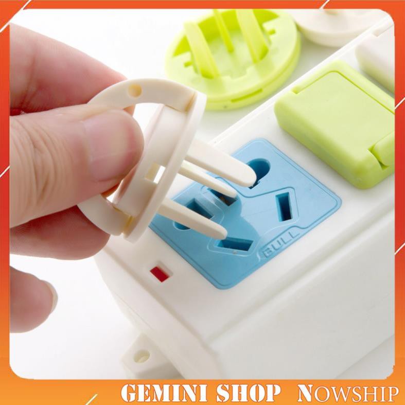 Bịt ổ điện 2 chân cao cấp chống giật nhỏ gọn chắc chắn bảo vệ an toàn cho bé A23 HEAD SHOP