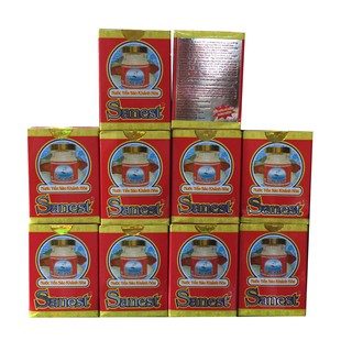 Yến Sanest Khánh Hòa bộ 10 hũ đường ăn kiêng 70ml