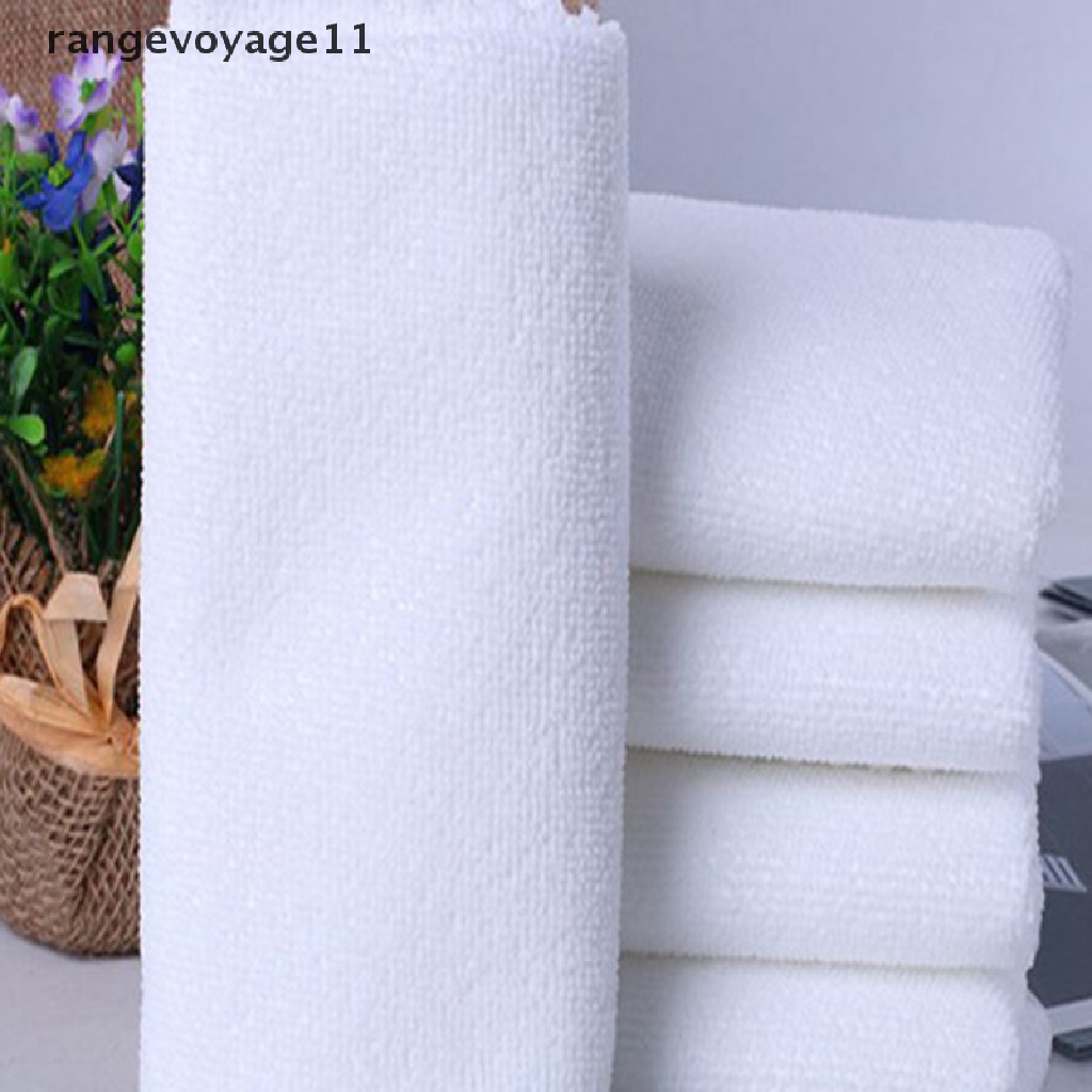 1 Khăn Bông Massage Chân Màu Trắng