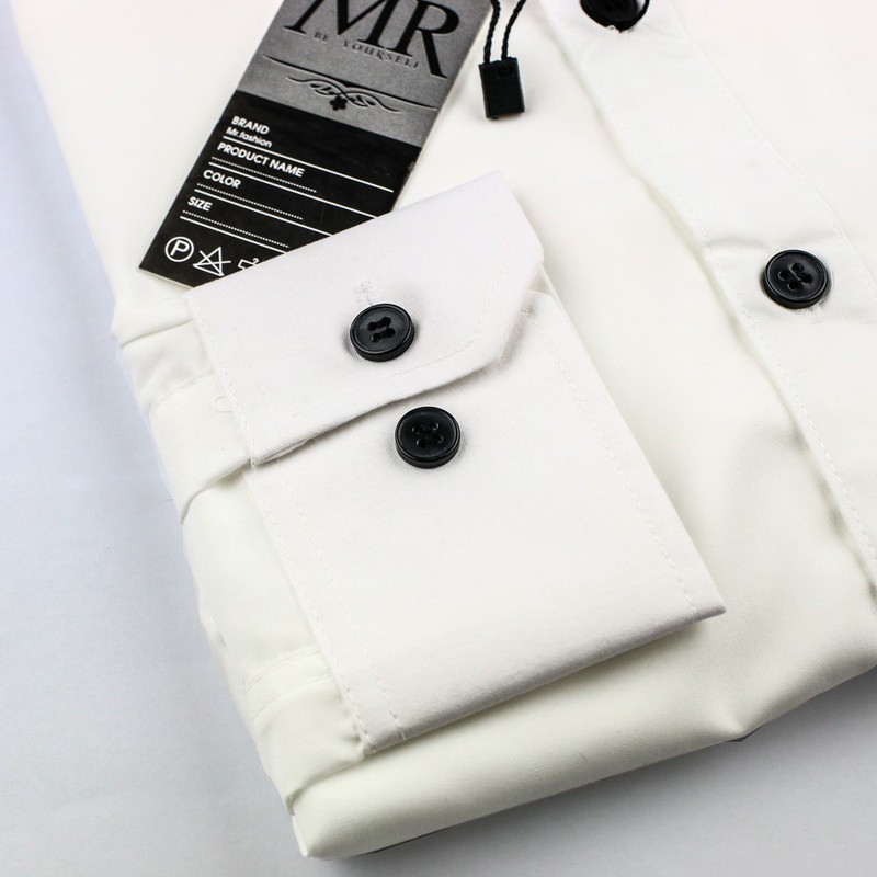 Áo sơ mi nam body hàn quốc trắng đẹp áo sơ mi nam hàn quốc màu trắng | BigBuy360 - bigbuy360.vn