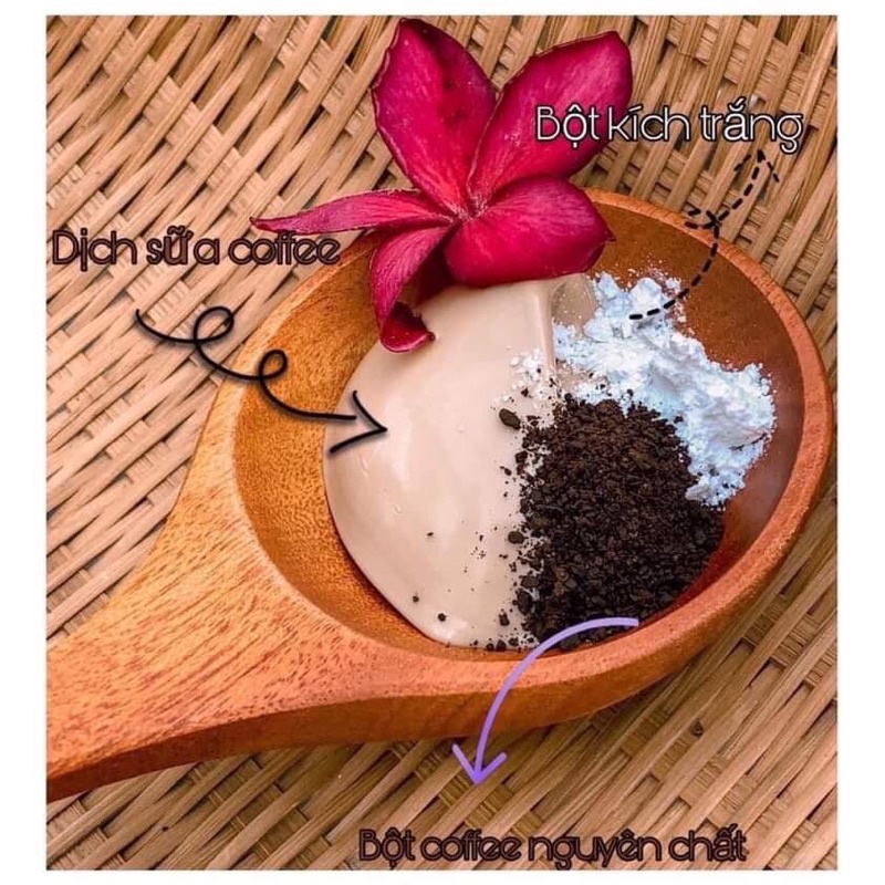 Tắm trắng caffee Body Vip x2