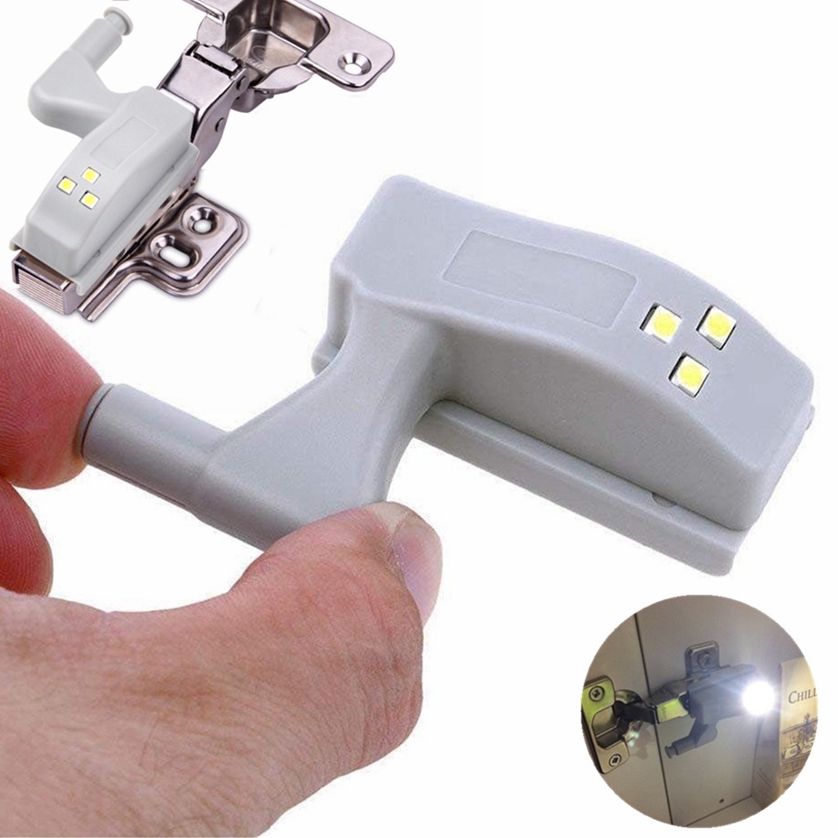 Đèn Led Gắn Bản Lề Tủ Quần Áo Nhà Bếp/ Phòng Tắm Tiện Ích ( Có Tặng Kèm Pin ) 88152