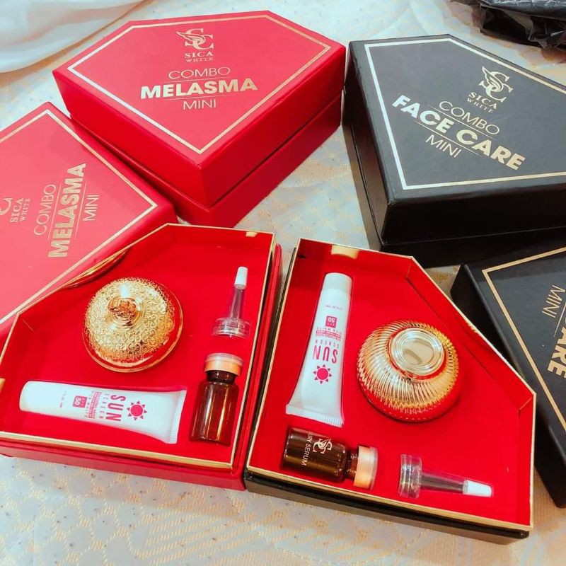 set nám trắng mini