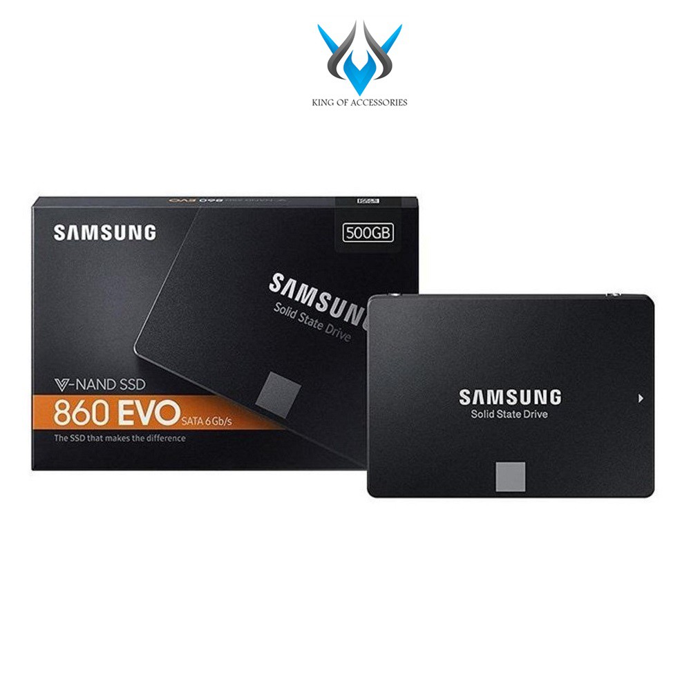 Ổ cứng SSD Samsung 860 Evo 500GB 2.5-Inch SATA III (Đen)