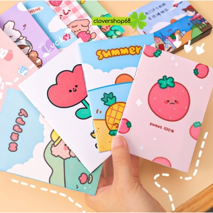 Sổ tay mini có nhiều mẫu bìa, shop giao ngẫu nhiên 🍀 Clovershop68 🍀