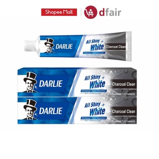Bộ 2 kem đánh răng ông già darlie giúp răng trắng sángcharcoal 140g
