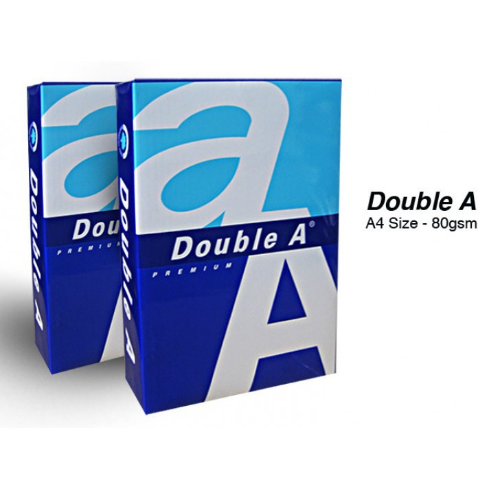 Giấy Double A A4 80gsm