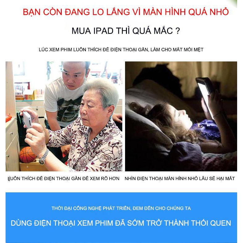 Kính 4D phóng to màn hình điện thoại mẫu mới nhất