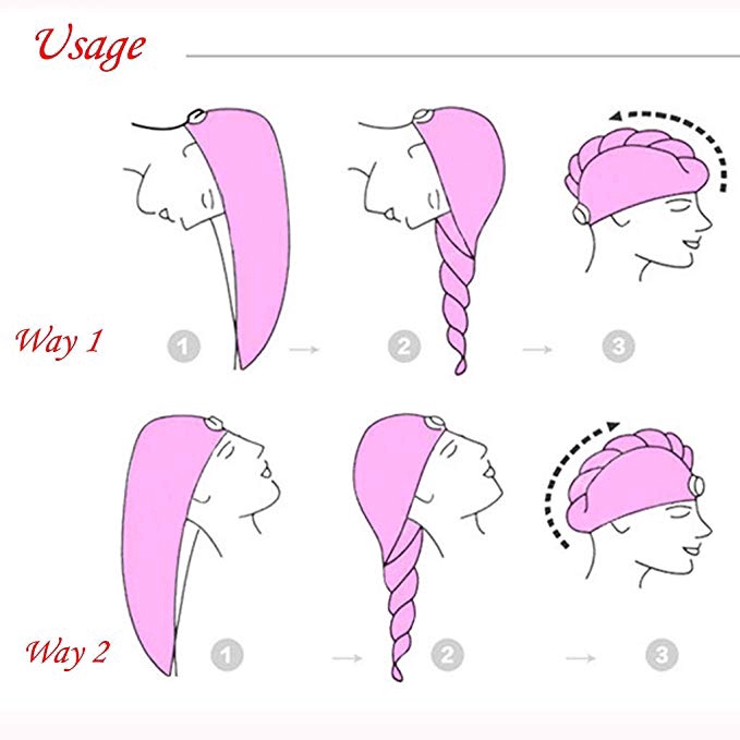 Mũ tắm chất liệu vải nỉ sợi siêu nhỏ thiết kế thời trang