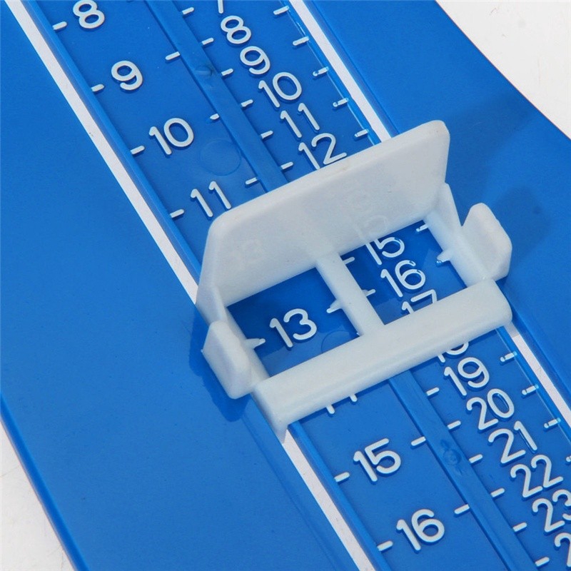 Thước đo chiều dài bàn chân cho trẻ em tùy chọn màu sắc