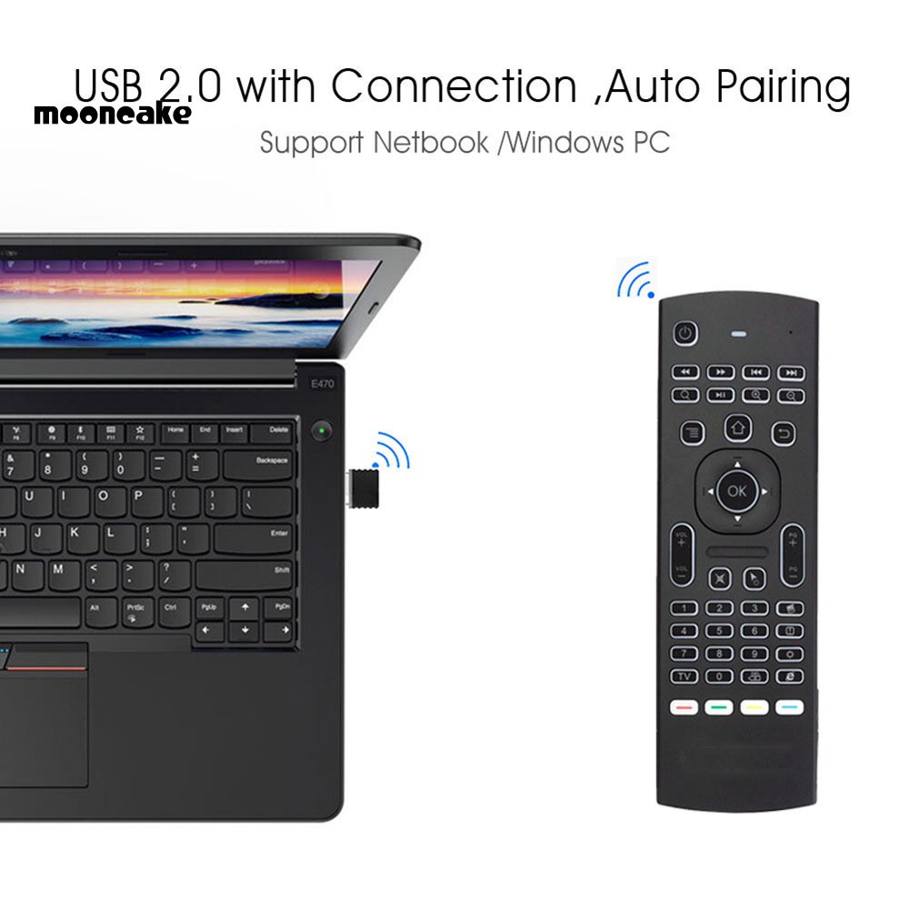 Điều Khiển Từ Xa Không Dây Tích Hợp Bàn Phím Và Chuột Bay3 2.4g Cho X96 H96 Android Tv Box