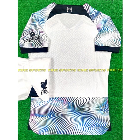 Bộ Áo bóng đá Liver sân khách Super Bodyfix Thailand mùa giải 2022-2023 Giống thi đấu 100%