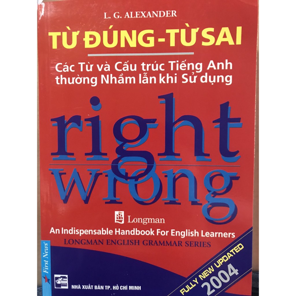 Sách - Từ Đúng - Từ Sai