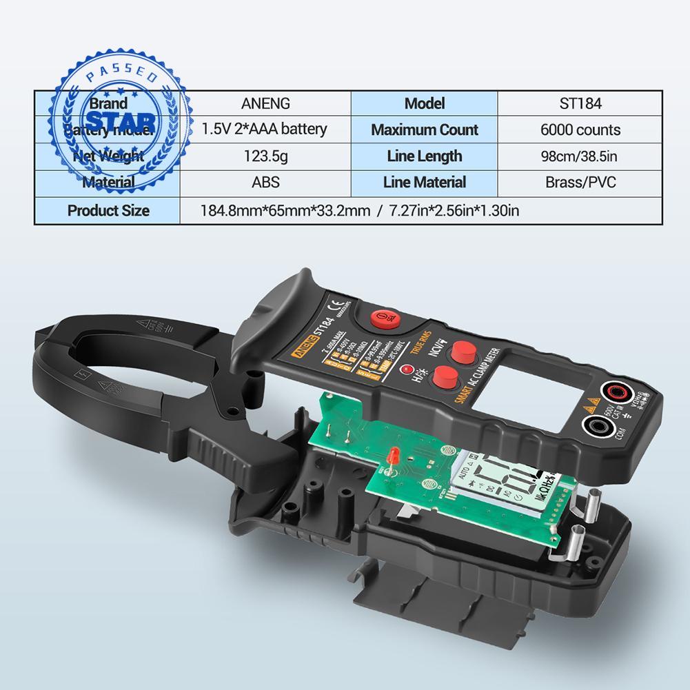 Vạn Năng Kế Kỹ Thuật Số Aneng St184 6000 Rms W9D7