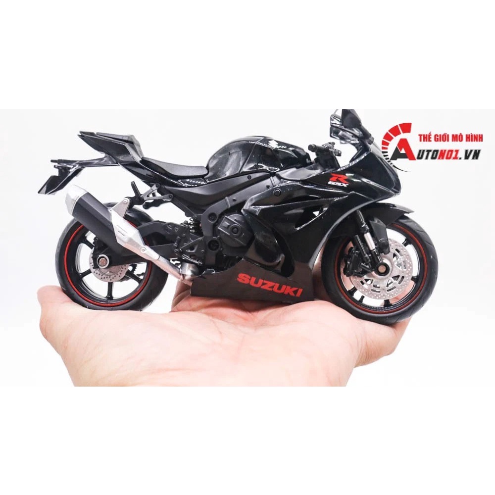 Mô hình xe Suzuki Gsx-R1000 tỉ lệ 1:12 CCA 31489 7207