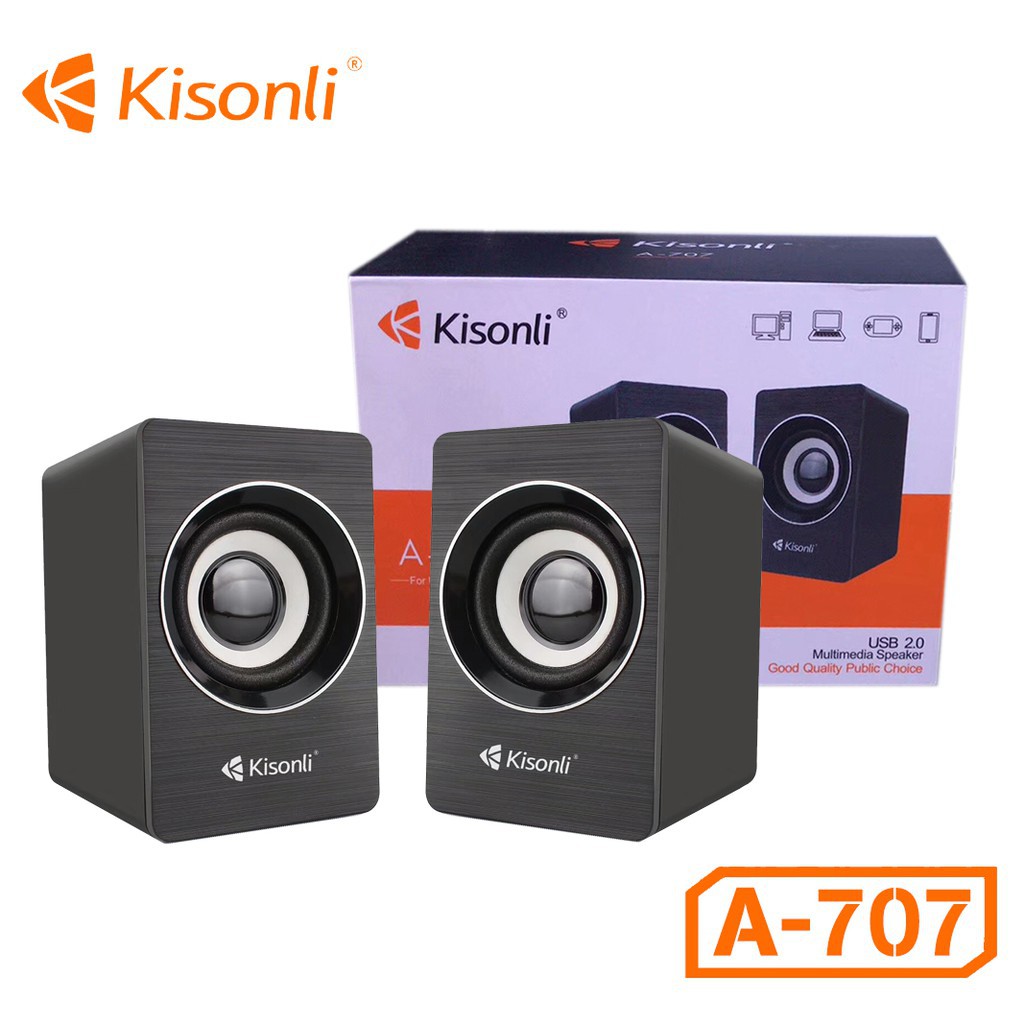 Loa 2.0 Kisonli A-707. Vi Tính Quốc Duy