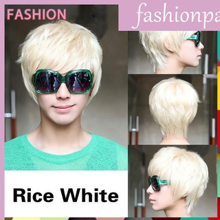 [ORB] Tóc giả tomboy bạch kim