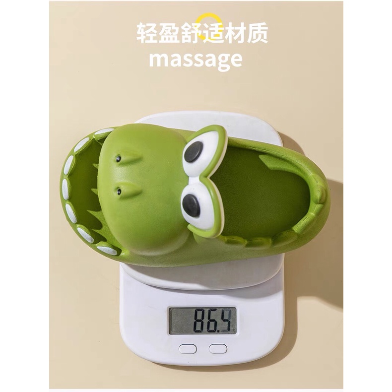 Dép quai ngang cá sấu,dép hà mã, cá xấu há miệng mắt to cho người lớn siêu cute phong cách Ulzzang  Mã 19