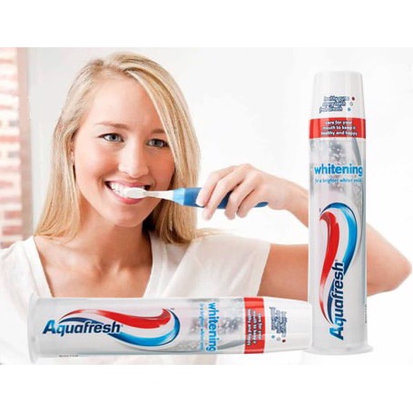 Kem Đánh Răng Aquafresh Whitening ống 100ml – Hàng Mỹ chính hãng