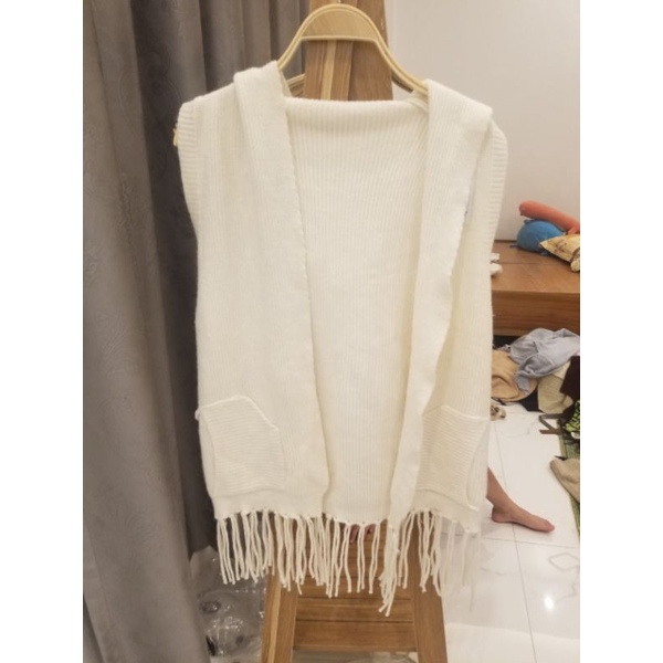 Áo ghi lê len si tuyển 2hand lông thỏ