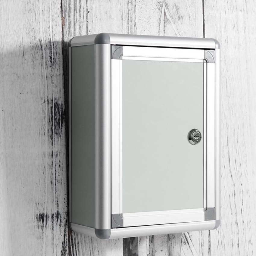 Hộp Thư Hộp Thư Treo Tường Có Khóa Chất Liệu Hợp Kim Nhôm