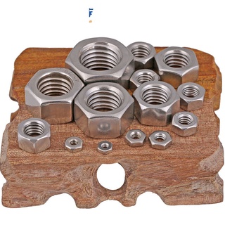 304 stainless steel cross threaded hexagonal nut, left threaded nut, left threaded reverse threaded screw cap M4M5M6M10M12M20
