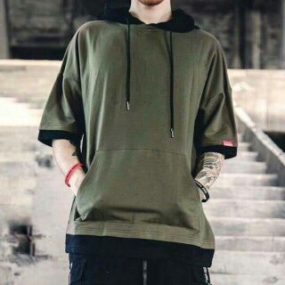 Áo HOODIE LINE BLACK