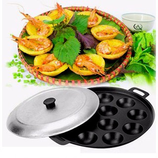 ( Có Video) Khuôn làm bánh khọt 10 lỗ cho gia đình ( THÁI SƠN )