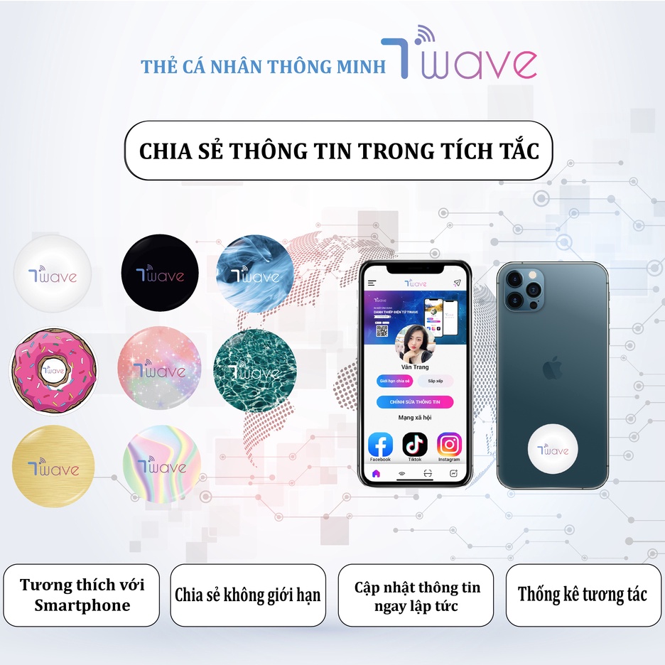 Danh Thiếp Điện Tử Twave  Chia Sẻ Mọi Thông Tin Chỉ Với 1 Chạm