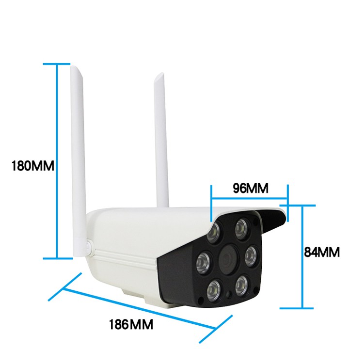 [TẶNG THẺ 32GB 64GB]Camera IP Wifi giám sát ngoài trời Carecam 23DK200 báo động chống trộm 2.0 MPX