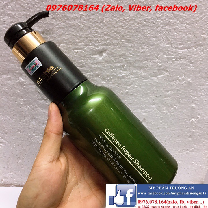 Bộ dầu gội và dầu xả Sophia Platium Collagen Repair | BigBuy360 - bigbuy360.vn