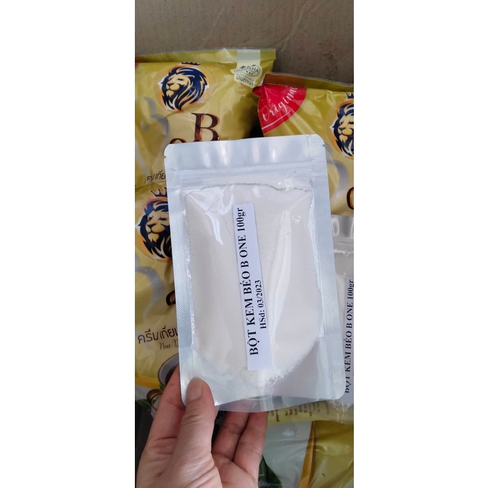 Bột kem béo Pha chế Trà sữa 100gr