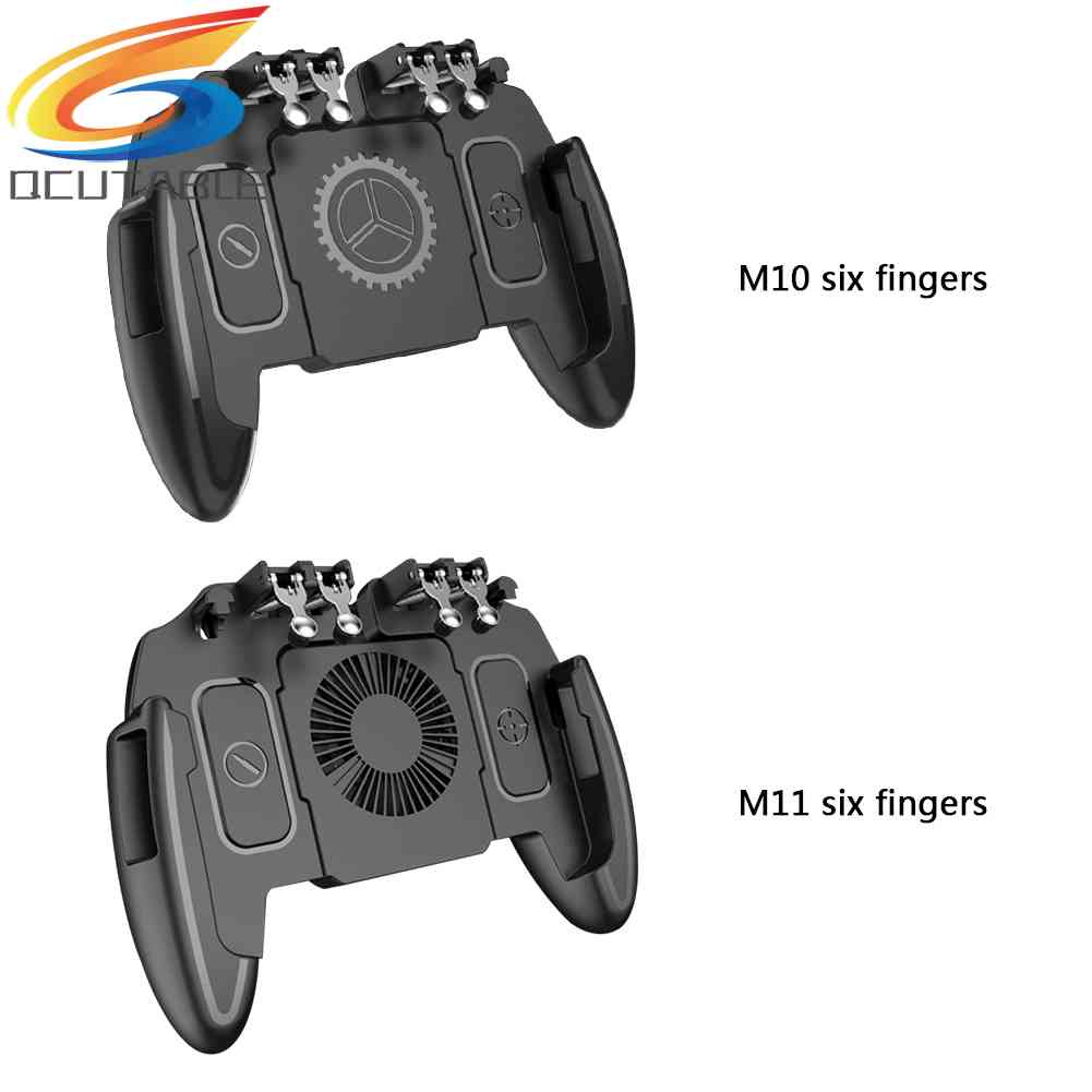 Tay Cầm Chơi Game PUBG 6 Ngón Có Quạt Tản Nhiệt