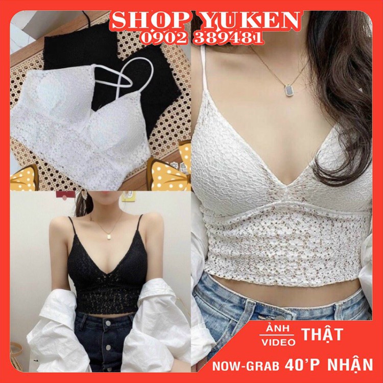 ♥️ Áo Lót Nữ ♥️Áo bra Ren Cao Cấp Có Mút Độn nâng Ngực bralette ren