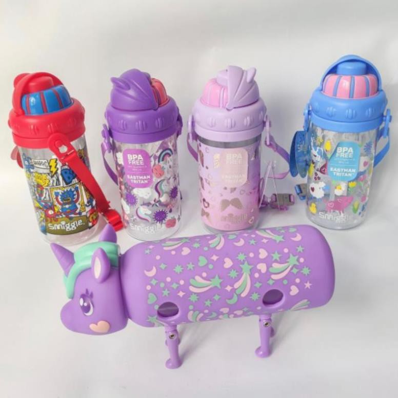 Bình Nước Thời Trang Cho Bé Smiggle Stroll Bottle - Chính Hãng Úc