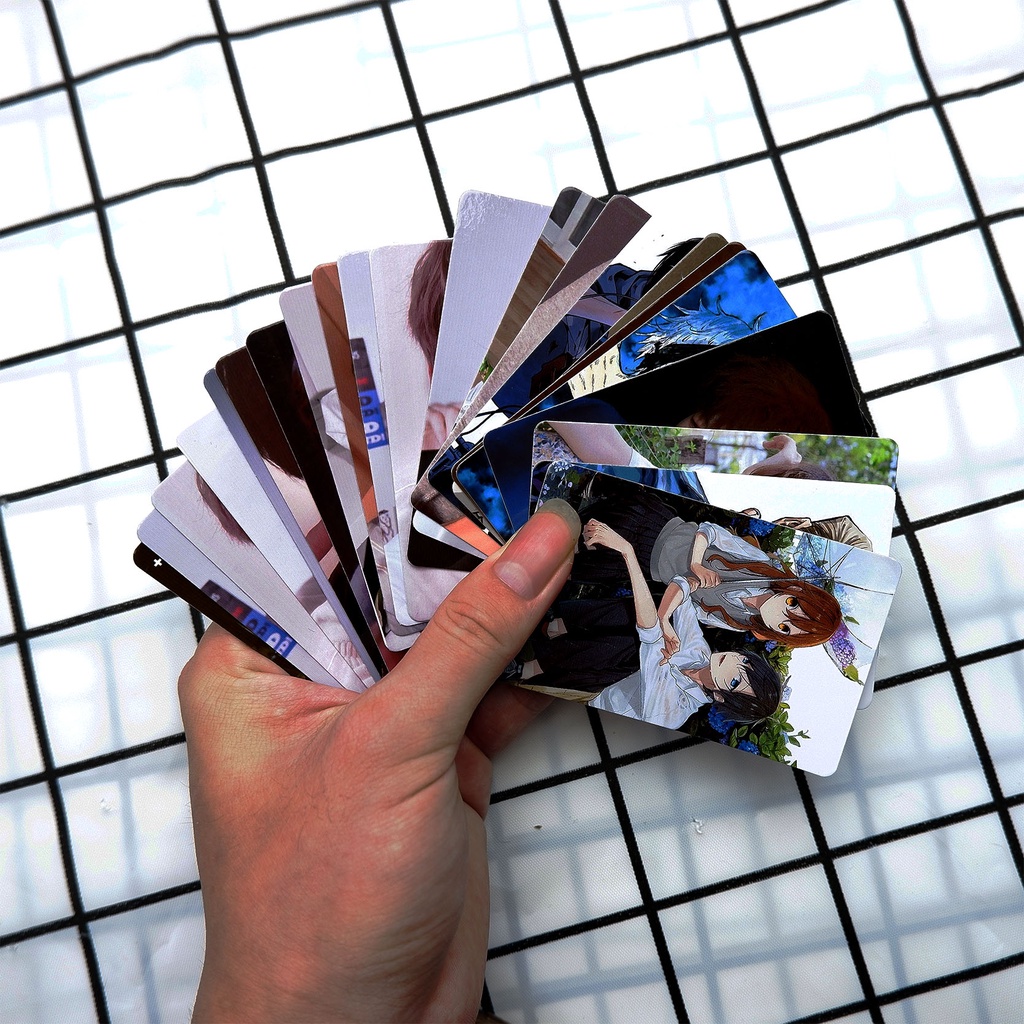 Combo 10 Card bo góc 2 mặt - In theo yêu cầu - Có lớp cán bảo vệ