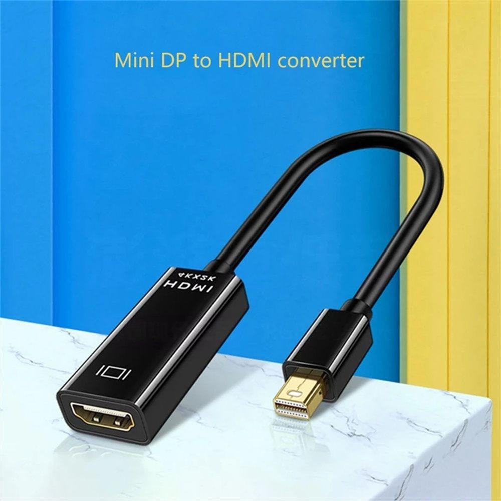 AUGUSTINA Dây Cáp Chuyển Đổi Âm Thanh Mini DP Sang HDMI 1.4 4K * 2K HDTV HDMI