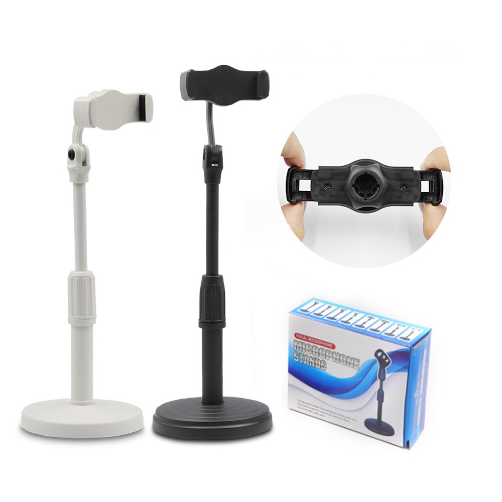 Giá Đỡ Điện Thoại Để Bàn Livestream BIMBOO, Kẹp Đa Năng Hỗ Trợ Xoay 360 Độ