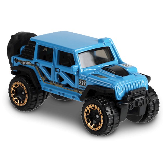 Xe mô hình Hot Wheels '17 Jeep Wrangler FYB94