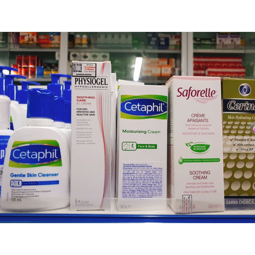 Kem Dưỡng Ẩm Physiogel Hypoallergenic Soothing Care A.I Cream 50ml