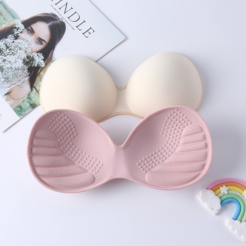 Miếng Đệm Ngực latex Dày 4Cm Hình Chữ U Có Thể Tháo Rời Thay Thế Cho Áo Ngực
