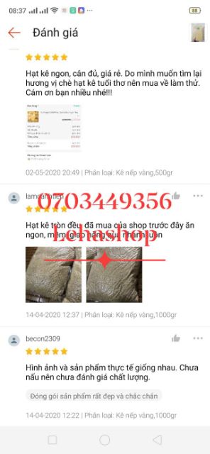 Combo sỉ 10kg kê nếp vàng Nghệ An (Đã tách vỏ)